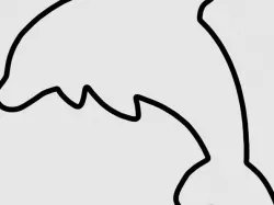 Dolphin Candy Stencil