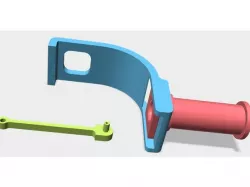 Flashforge Finder Spool Holder (Piggyback style)