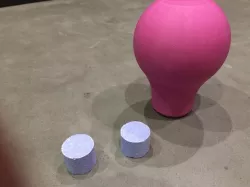Floating Hot Tub Chemical Dispenser (For 1" Chlorine or Bromine Tablets)