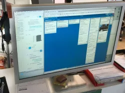 Gancho para pantalla Cinema display MAC