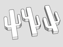 Google Chrome T-rex runner cactus
