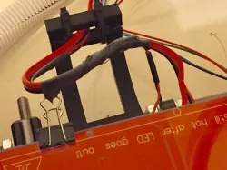 Heated Bed Cabling Strain Relief