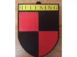 Hellsing emblem keychain