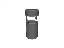 Hockey 4 Puck Holder