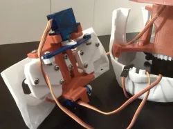 Inmoov EyeGlassV2 and Eye SupportV4 Mod