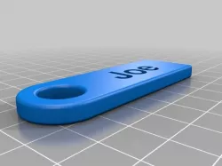 JOE - My Customized Personalized Key Chain
