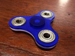 Laser cut fidget spinner
