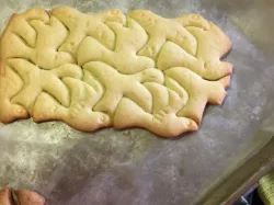 MCEscher cookie cutter round