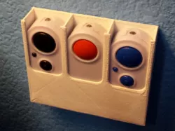 Moon/Mars/Earth in my room controller wall mount