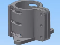 MPCNC 525 52mm Spindle mount for dust collection