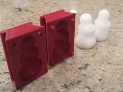 Mrs. Snowman with hat remix