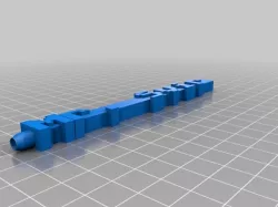 My Customized Retro Font Word Pen