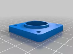 Nema 14 Customized Configurable spacer plate for NEMA stepper motors