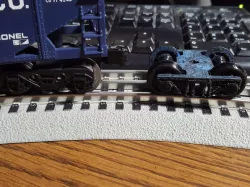 O Scale Rail Bogie for 28mm or 35mm tabletop wargaming.