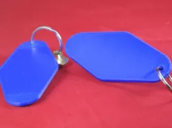 Old School Motel Key Fob