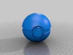 Pokeball with Stand