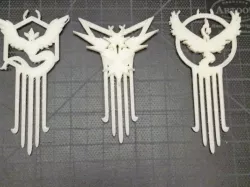 Pokemon Go Hair Ornaments