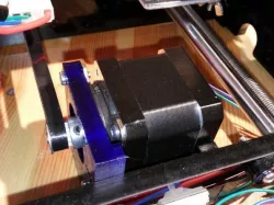 Prusa I3 Anet A8 dampened NEMA mount adapter