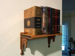 Riders of Rohan inspired shelf bracket