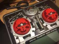 RotorRiot Logo Gimbal Protection for Taranis