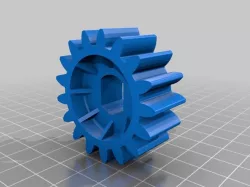 Segway gear (with SoldWorks source file)