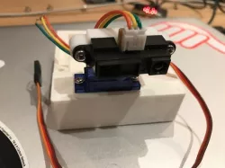sharp ir range sensor mount