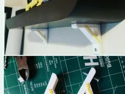 Shelf Bracket with Logo