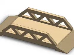 Simple Truss Bridge