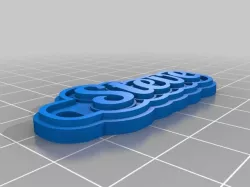 Steve Keychain