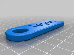Tegan - My Customized Personalized Key Chain