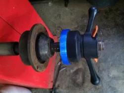 Tire Wheel balancer - wheel face protector