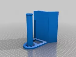 Toilet paper towel rack