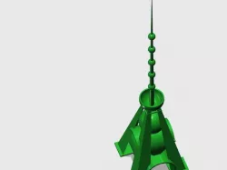 Torture Tower (3D Printer Test) for .100 mm