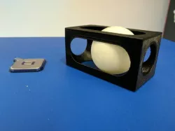 Trapped PingPong Ball Puzzle
