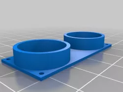 Utrasonic Range Finder Mounting Template