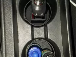 Vape and juice car cup holders