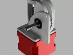 XAS Worm Gear Extruder Adapter for MK8 extruder