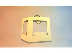 2D Keychain 3D-Printer