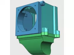 30mm Convertible Fan Mount (MP Select Mini) Incomplete