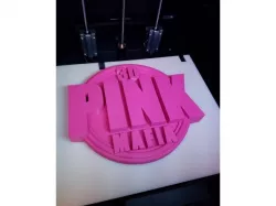 3d Pink Mafia Maker Coin