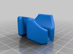 Accessory handlebar adapter for aerobars