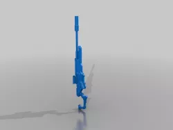 ANA SNIPER RIFLE (overwatch) [SOLID 120cm]