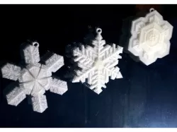 Bentley's Snowflake Ornaments