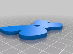 Butterfly, Bird, Frog, and Fish with holes