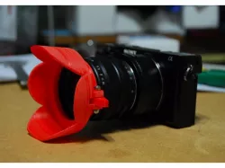 Camera lens hood