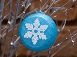 Christmas Baubles (Single extruder multi-colour)