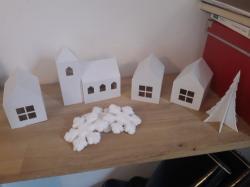 printable christmas village 3D Models | Page 1 | STLFinder
