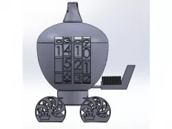 Cinderella Pumpkin Carriage Calender