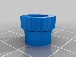 Compact M4 nut knob
