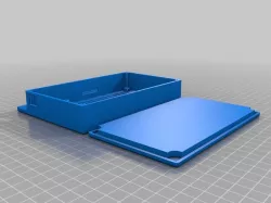 Customized PanelDue v2 enclosure with lid and lib
